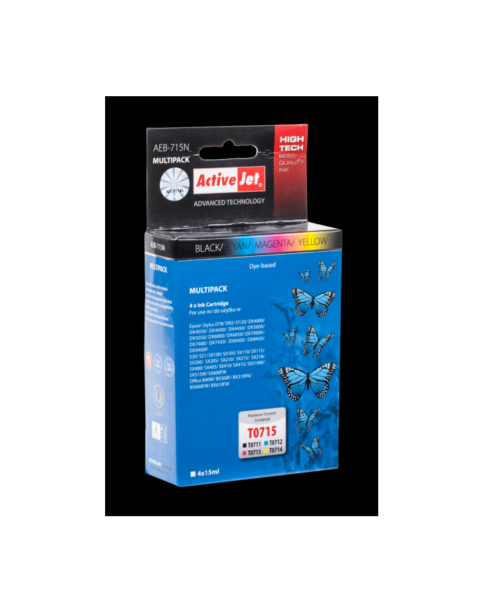 ACTIVEJET tusz Eps T0715 Multipack  AEB-715N główny