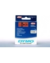 Taśma Dymo D1 - 12 mm x 7 m  czarny / czerwony - nr 30