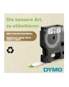 Taśma Dymo D1 24 mm x 7 m czarny/żółty - nr 11