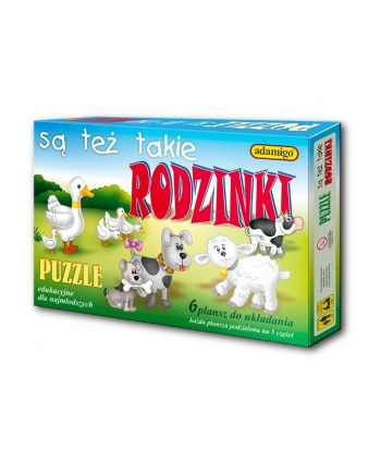 ADAMIGO Puzzle Są też takie rodzinki