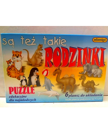 ADAMIGO Puzzle Są też takie rodzinki