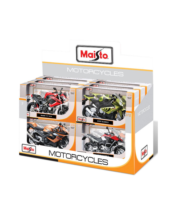 MAISTO Motocykl  Mix 36 wzorów główny