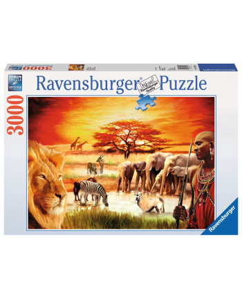 RAVEN. 3000 EL. Masajowie, Sawanna