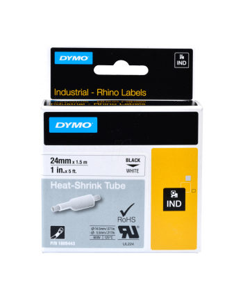 RHINO TAŚMA TERMOKURCZLIWA 24 mm BIAŁA