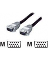 KABEL DO MONITORA HD 15M/M HQ15M EKRAN+FERRYT BLACK - nr 25