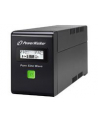 Power Walker UPS Line-Interactive 600VA 3x IEC C13, PURE SINE, RJ11/RJ45,USB,LCD - nr 3