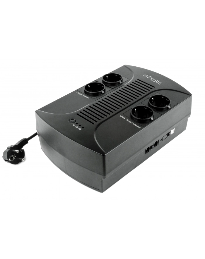 Gembird Floor UPS power cube 650VA LED, 4X SCHUKO 230V OUT,USB, RJ11 IN/OUT główny