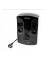 Gembird Floor UPS power cube 650VA LED, 4X SCHUKO 230V OUT,USB, RJ11 IN/OUT - nr 19