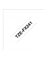 BROTHER TAŚMA LAM. ELAST. 18MM/8M CZARNY/BIAŁY - nr 11