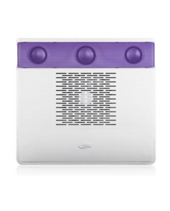 Deepcool notebook cooler M3 up to 15,6'' nb with 2.1-channel speakers, 1x140 mm fan, purple