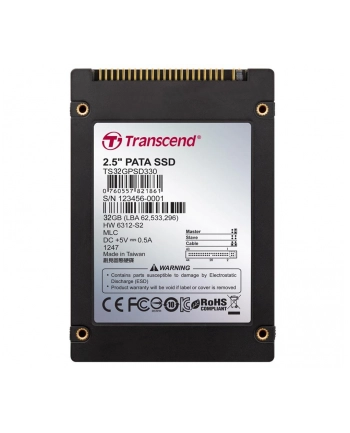 Transcend SSD330 32GB IDE 2,5'' MLC nr 1