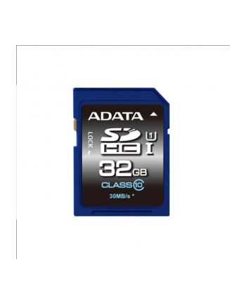 ADATA karta pamięci 32GB SDHC UHS-1 Class 10 (Transfer do 30MB/s) HD PHOTO/VIDEO