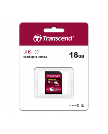 Transcend karta pamięci SDHC 16GB Class 10 UHS-I