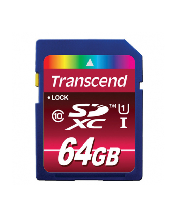 Transcend karta pamięci SDHC 64GB Class 10 UHS-I