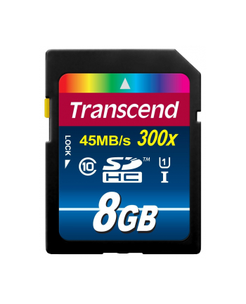 Transcend karta pamięci SDHC 8GB Class 10 UHS-I
