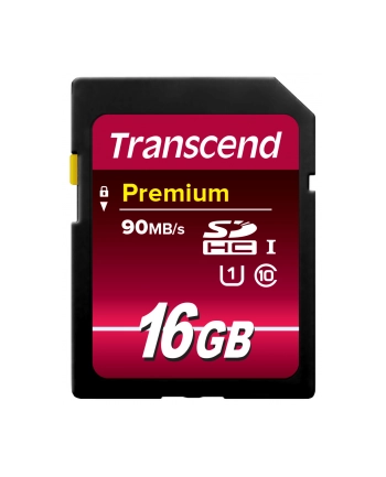 Transcend karta pamięci SDHC 16GB Class 10 UHS-I nr 1