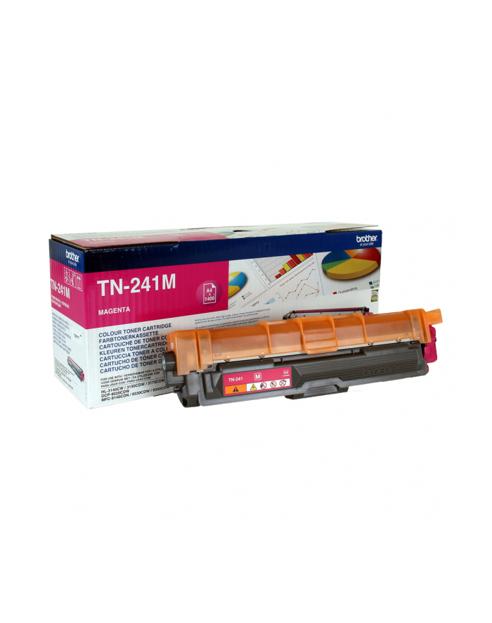 Toner Brother TN241 magenta| 1400 str| HL-3140CW/3150/3170/DCP-9020/MFC-9140CDN główny