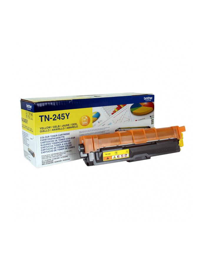 Toner Brother TN245 yellow | 2200 str | HL-3140CW/3150/3170/DCP-9020/MFC-9140CDN główny