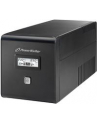 Power Walker UPS Line-Interactive 1000VA 2x SCHUKO, 2x IEC, RJ11/RJ45, USB, LCD - nr 36