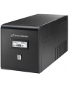 Power Walker UPS Line-Interactive 1000VA 2x SCHUKO, 2x IEC, RJ11/RJ45, USB, LCD - nr 1