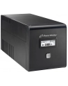 Power Walker UPS Line-Interactive 1000VA 2x SCHUKO, 2x IEC, RJ11/RJ45, USB, LCD - nr 6