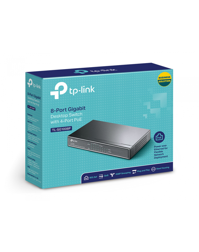 TP-Link TL-SG1008P 8-Port Gigabit Desktop PoE Switch główny