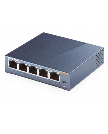 TP-Link TL-SG105 Switch 5x10/100/1000Mbps, Metal case, IEEE 802.1p QoS