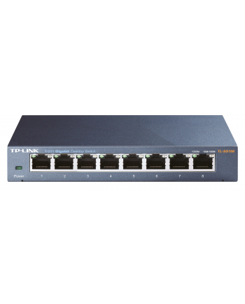 TP-Link TL-SG108 Switch 8x10/100/1000Mbps, Metal case, IEEE 802.1p QoS