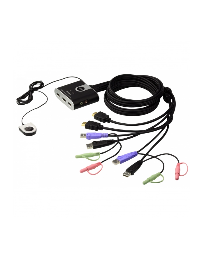 ATEN KVM 2/1 CS-692 USB HD Audio/Video KVM Switch główny