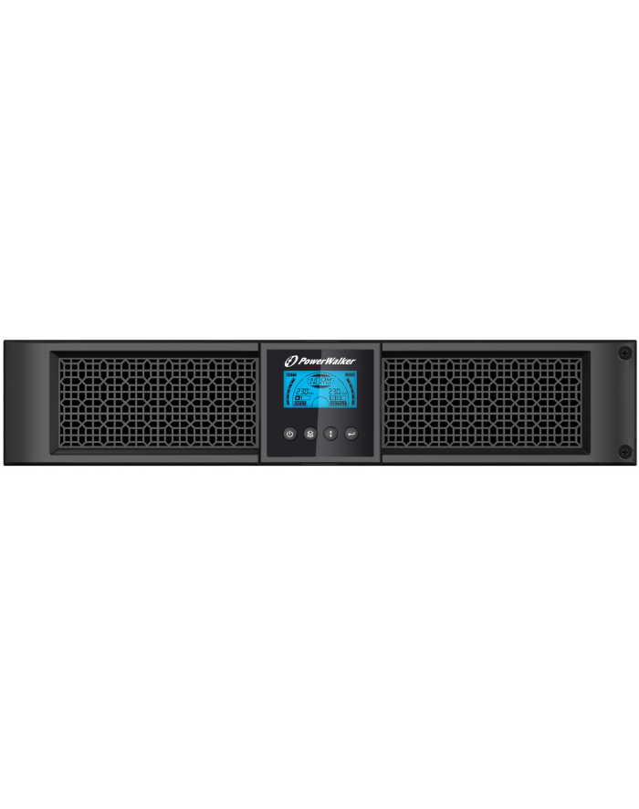 UPS POWER WALKER LINE-I 2000VA 8xIEC RJ/USB/RS LCD 19'' 2U główny