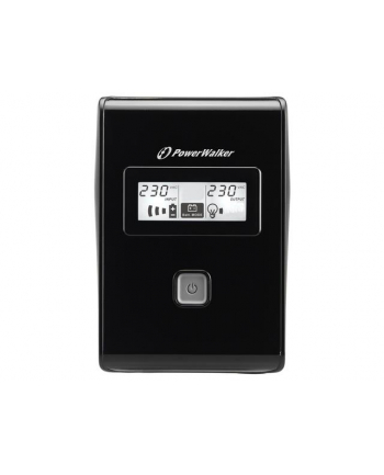 UPS POWER WALKER LINE-I 850VA 2xPL RJ/USB LCD