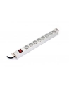 Listwa zasilająca PDU 19'''', 1U, 8 gniazd 2P+Z, 16A, 4000W aluminiowa, wyłącznik, 1,8m - nr 3