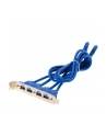 Gniazdo 4xUSB 3.0 na śledziu - nr 12