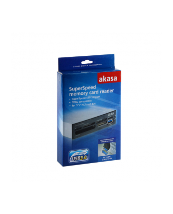 CZYTNIK KART USB 3.0 AK-ICR-14 CF/SD 6slot