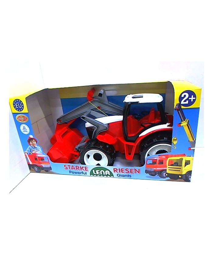 LENA Traktor z łyżką koparki 107 cm red główny