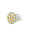 Whitenergy żarówka LED | GU10 | 12 SMD5050 | 2W | 230V| ciepła biała| refl. MR11 - nr 2