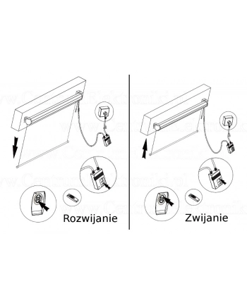 Ekran scienny elektryczny 120'' 240x180cm AUTO MattWhite nr 2