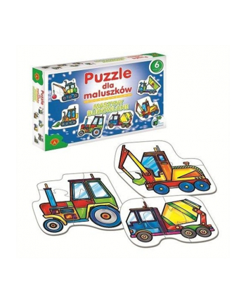 ALEXANDER Puzzle dla Maluszków Maszyny