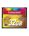 Transcend karta pamięci 32GB Compact Flash 1000x - nr 1