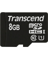 Transcend karta pamięci Micro SDHC 8GB Class 10 UHS-I +adapter SD - nr 22