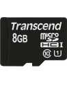 Transcend karta pamięci Micro SDHC 8GB Class 10 UHS-I +adapter SD - nr 23