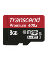 Transcend karta pamięci Micro SDHC 8GB Class 10 UHS-I +adapter SD - nr 32