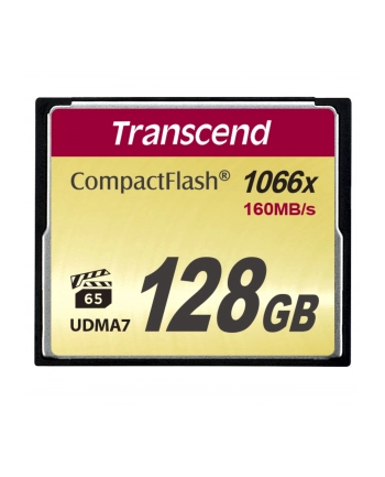 Transcend karta pamięci 128GB Compact Flash 1000x nr 1