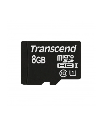 Transcend karta pamięci Micro SDHC 8GB Class 10 UHS-I +adapter SD nr 1