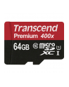 Transcend karta pamięci Micro SDXC 64GB Class 10 UHS-I +adapter SD - nr 31