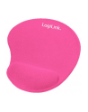 LOGILINK Żelowa podkładka pod myszkę różowa - nr 22