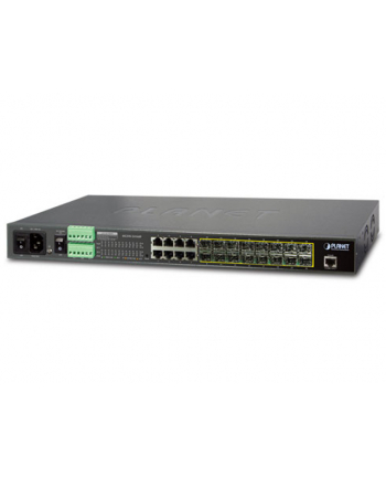 PLANET MGSW-24160F Switch Gigabit 16x SFP + 8x RJ45