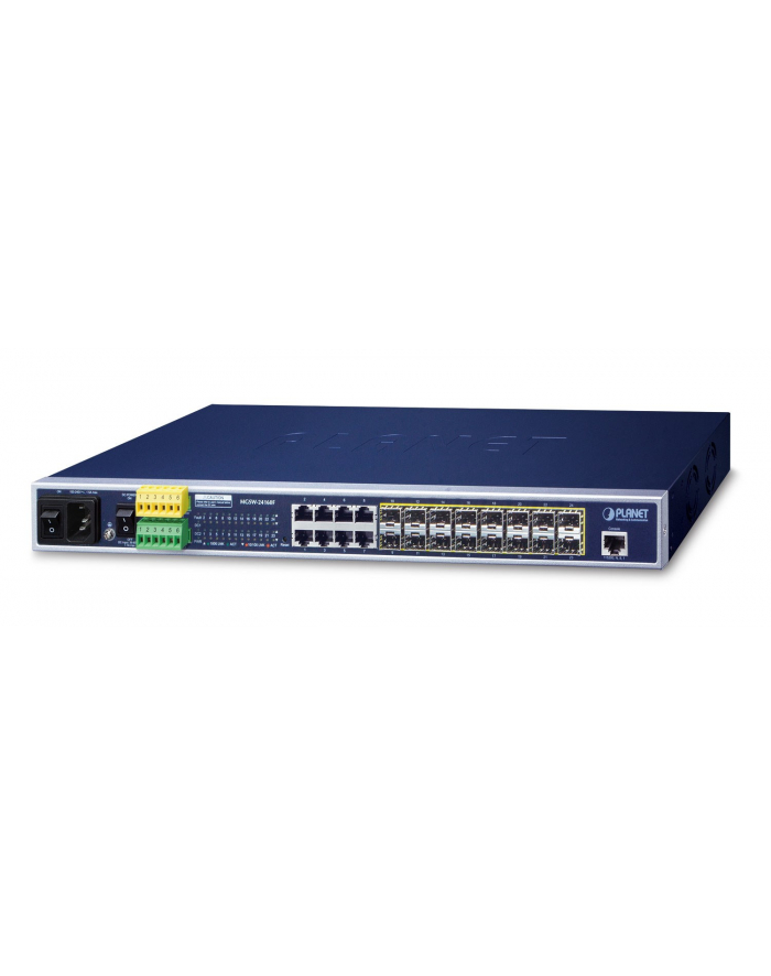 PLANET MGSW-24160F Switch Gigabit 16x SFP + 8x RJ45 główny