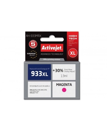 ActiveJet AH-933MRX tusz magenta do drukarki HP (zamiennik HP 933XL CN055AE) nr 2