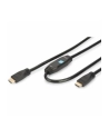 Kabel HDMI V1.3 Typ A M/M HQ ze wzmacniaczem 40m, FullHD(1080p), 3D, GOLD - nr 12